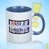 Assume Nothing Leather Pride Flag Color Accent Mug